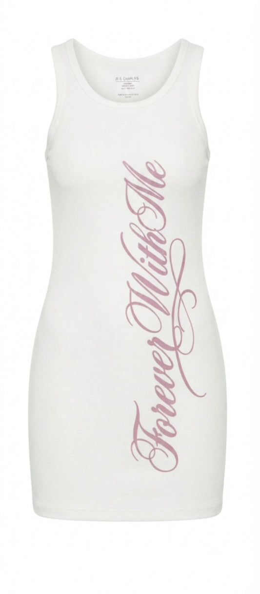 Signature Ribbed Tank-Top Dress